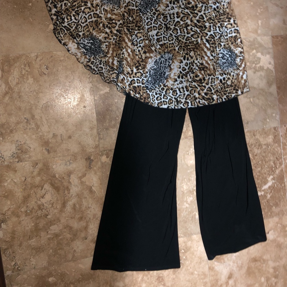 One piece pant suit